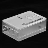 Maxbell Case Cover Enclosure Shell Box w/ Air Hole for Raspberry Pi 3B+/3B/2B Clear