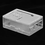 Maxbell Case Cover Enclosure Shell Box w/ Air Hole for Raspberry Pi 3B+/3B/2B Clear