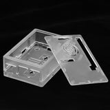 Maxbell Case Cover Enclosure Shell Box w/ Air Hole for Raspberry Pi 3B+/3B/2B Clear