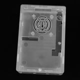 Maxbell Case Cover Enclosure Shell Box w/ Air Hole for Raspberry Pi 3B+/3B/2B Clear