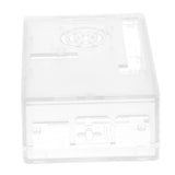 Maxbell Case Cover Enclosure Shell Box w/ Air Hole for Raspberry Pi 3B+/3B/2B Clear