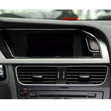 Maxbell Carbon Fiber Car GPS Navigation Frame Cover Trim For Audi A4 B8 A5 09-16