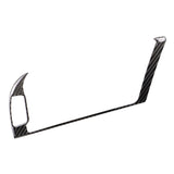 Maxbell Carbon Fiber Car GPS Navigation Frame Cover Trim For Audi A4 B8 A5 09-16