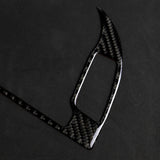 Maxbell Carbon Fiber Car GPS Navigation Frame Cover Trim For Audi A4 B8 A5 09-16