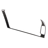 Maxbell Carbon Fiber Car GPS Navigation Frame Cover Trim For Audi A4 B8 A5 09-16