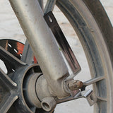 Maxbell Stainless Steel Motorcycle Universal Side Axle Mount License Plate Bracket