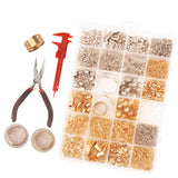 Maxbell One of Box Jewelry Making Starter Kit Set Jewelry Findings Supply DIY Crafts