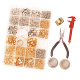 Maxbell One of Box Jewelry Making Starter Kit Set Jewelry Findings Supply DIY Crafts