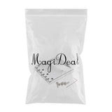 Maxbell Chrome Electric Guitar 3 Saddles Bridge for Fender Tele TL Style Guitar Replacement