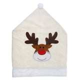 Maxbell Christmas Non Woven Chair Cover Christmas Dinning Tableware Deer