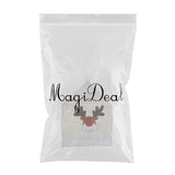 Maxbell Christmas Non Woven Chair Cover Christmas Dinning Tableware Deer