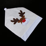 Maxbell Christmas Non Woven Chair Cover Christmas Dinning Tableware Deer