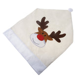 Maxbell Christmas Non Woven Chair Cover Christmas Dinning Tableware Deer