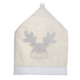 Maxbell Christmas Non Woven Chair Cover Christmas Dinning Tableware Deer