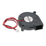 Maxbell 50mm x 50mm x 15mm DC 24V Ball Bearing Blower Cooling Fan with 2 Pin Terminal for 3D Printers, Moving Head Par Light