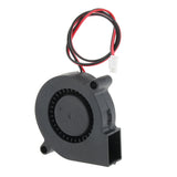 Maxbell 50mm x 50mm x 15mm DC 24V Ball Bearing Blower Cooling Fan with 2 Pin Terminal for 3D Printers, Moving Head Par Light