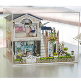 Maxbell 1:24 Scale DIY Handcraft Miniature Project Kit Wooden Dolls House - Ireland Town Kids Birthday Gift