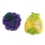 Maxbell 6x Squeezing Squeaky Soft Fruit Anti Stress Venting Toy Pinch Toy Pretend Role Play Game