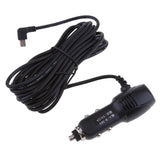 Maxbell 3.5 Meters, Car Lighter Adapter, 8-36V to 5V/2A, Mini USB Right Bend Cables, for GPS DVR Charging,