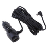 Maxbell 3.5 Meters, Car Lighter Adapter, 8-36V to 5V/2A, Mini USB Right Bend Cables, for GPS DVR Charging,