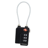 Maxbell TSA Approved Lock Combination Lock 3-Digit Travel Code Padlock For Gym Locker