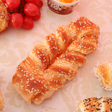 Maxbell Artificial Sesame Bread Realistic Faux Food Festive Party Supplies for Bakery Shop Window Display