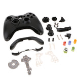 Maxbell For Microsoft Xbox 360 Controller Button Set Case Shell Faceplate Kit with Thumb Stick Cap ABXY Bumper Key D-pads Springs