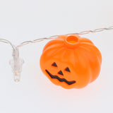 Maxbell Battery Operated 2m 20LED Light Up Pumpkin Halloween Hanging Party Decoration Prop ( Warm White )