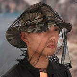 Maxbell Fishing Head Net Mesh Face Protection Outdoor Insect-resistant Mask Mesh Cover Protector