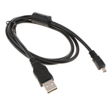 Maxbell 1 m/3.28ft 8 Pin USB Sync Data Cable Charging Cord For Nikon Digital SLR Camera - Black