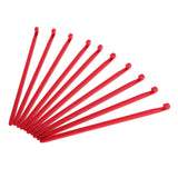 Maxbell 10Pcs Alloy Tent Peg Nail Stake Hook Ground Stick Outdoor Camping Hiking Tarp Canopy Red