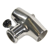 Maxbell Marine Boat 316 Stainless Steel Flag Pole Socket for 22-25mm (7/8"-1") Pipe