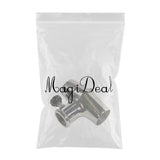 Maxbell Marine Boat 316 Stainless Steel Flag Pole Socket for 22-25mm (7/8"-1") Pipe