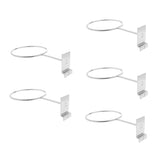 Maxbell 5pcs/pack Slatwall Display Rings Football Rugby Basketball Ball Hangers