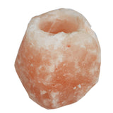 Maxbell Himalayan Salt Lamp Tea Light Candlestick Candle Holder for Party Dinner Deoration