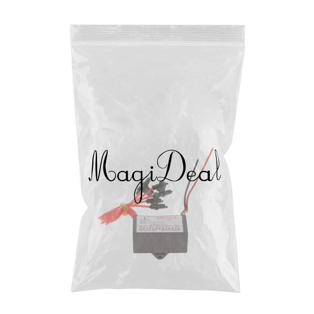 Maxbell 6 Head Air Purifier Ionizer Negative Ion Anion Generator Purifier Cleaner Module for Car,Home