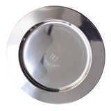 Maxbell Stainless Steel Tray Round Plate Fruit Dishes Serving Plate Catering Tray,Kitchen Tool,Dishwasher Safe