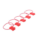 Maxbell 5 Sets Car Truck 18 Gauge Waterproof In-line Fuse Holder with 15A Mini Fuses