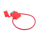 Maxbell 5 Sets Car Truck 18 Gauge Waterproof In-line Fuse Holder with 15A Mini Fuses