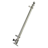 Maxbell 18'' Boat 316 Stainless Steel Deck Flag Pole with Socket Base