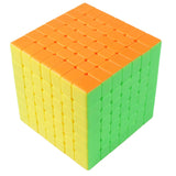 Maxbell 7x7x7 Magic Cube Twist Puzzle Brain Teaser Speed Cube Intelligence Game Toy