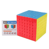 Maxbell 7x7x7 Magic Cube Twist Puzzle Brain Teaser Speed Cube Intelligence Game Toy