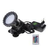 Maxbell Multi-color 36LED Underwater Spot Light For Water Aquarium Fish Tank EU Plug