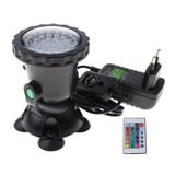 Maxbell Multi-color 36LED Underwater Spot Light For Water Aquarium Fish Tank EU Plug