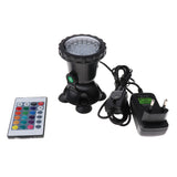 Maxbell Multi-color 36LED Underwater Spot Light For Water Aquarium Fish Tank EU Plug