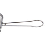 Maxbell Reptile Sand Shovel Metal Poop Scoop Terrarium Cleaning Tools Silver