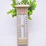 Maxbell Plastic Wall Thermometer Indoor Outdoor Greenhouse Max Min Vertical Temperature Gauge