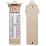 Maxbell Plastic Wall Thermometer Indoor Outdoor Greenhouse Max Min Vertical Temperature Gauge