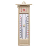 Maxbell Plastic Wall Thermometer Indoor Outdoor Greenhouse Max Min Vertical Temperature Gauge