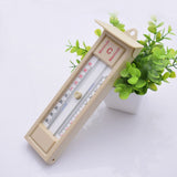 Maxbell Plastic Wall Thermometer Indoor Outdoor Greenhouse Max Min Vertical Temperature Gauge